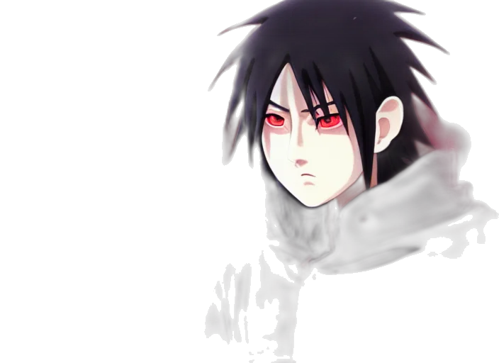 face, anime, fantasy art, watercolor transparent PNG cut-out