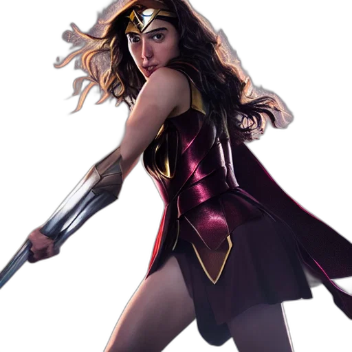 concept art, comic book art, fantasy art, 3d render transparent PNG cut-out