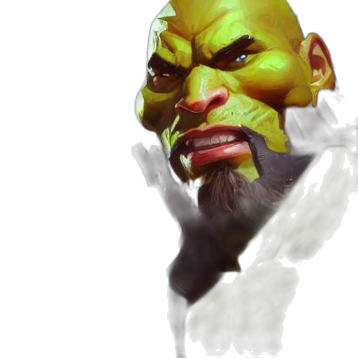 face, mask, staff, weapon transparent PNG cut-out