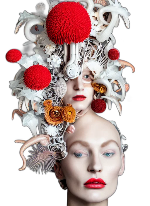 crown, jewelry, mask, face transparent PNG cut-out