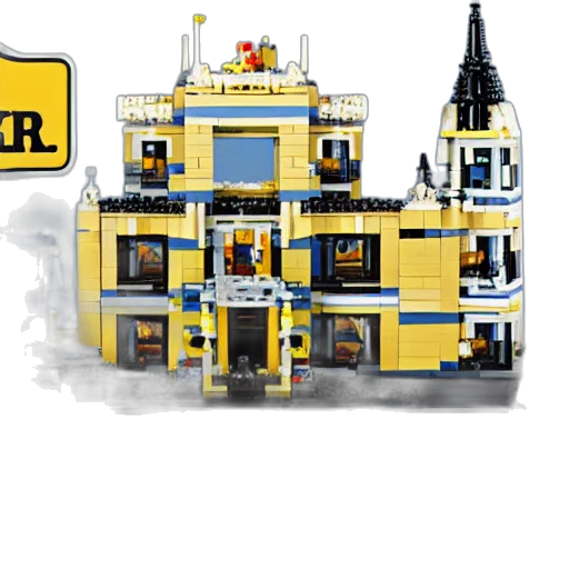 building, 3d render, concept art, pixel art transparent PNG cut-out