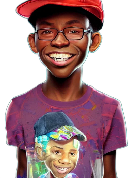 face, hat, creature, cartoon transparent PNG cut-out