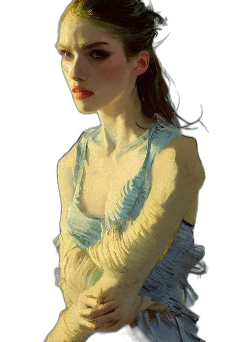 dress, face, jacket, jewelry transparent PNG cut-out