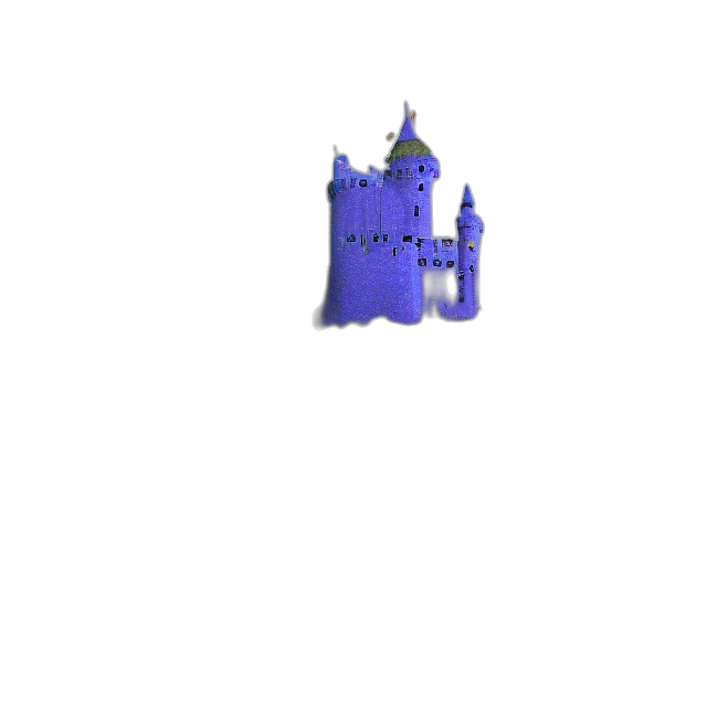 crown, building, staff, dragon transparent PNG cut-out