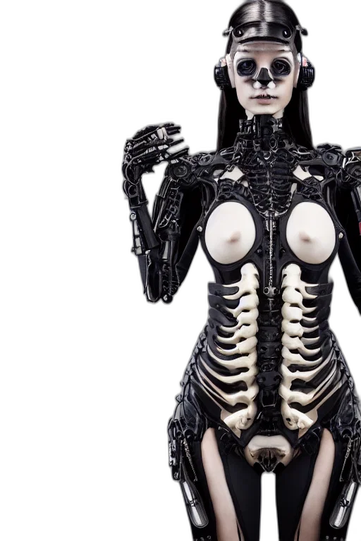 robot, dress, cyberpunk, concept art transparent PNG cut-out