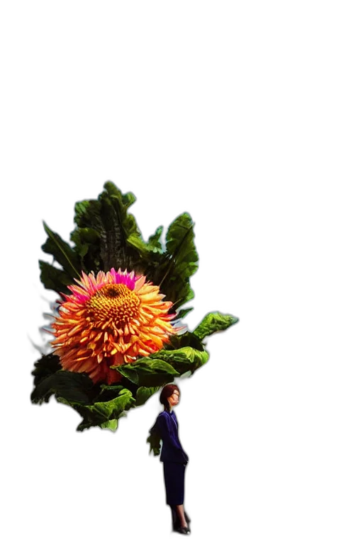 flower, staff, crown, umbrella transparent PNG cut-out