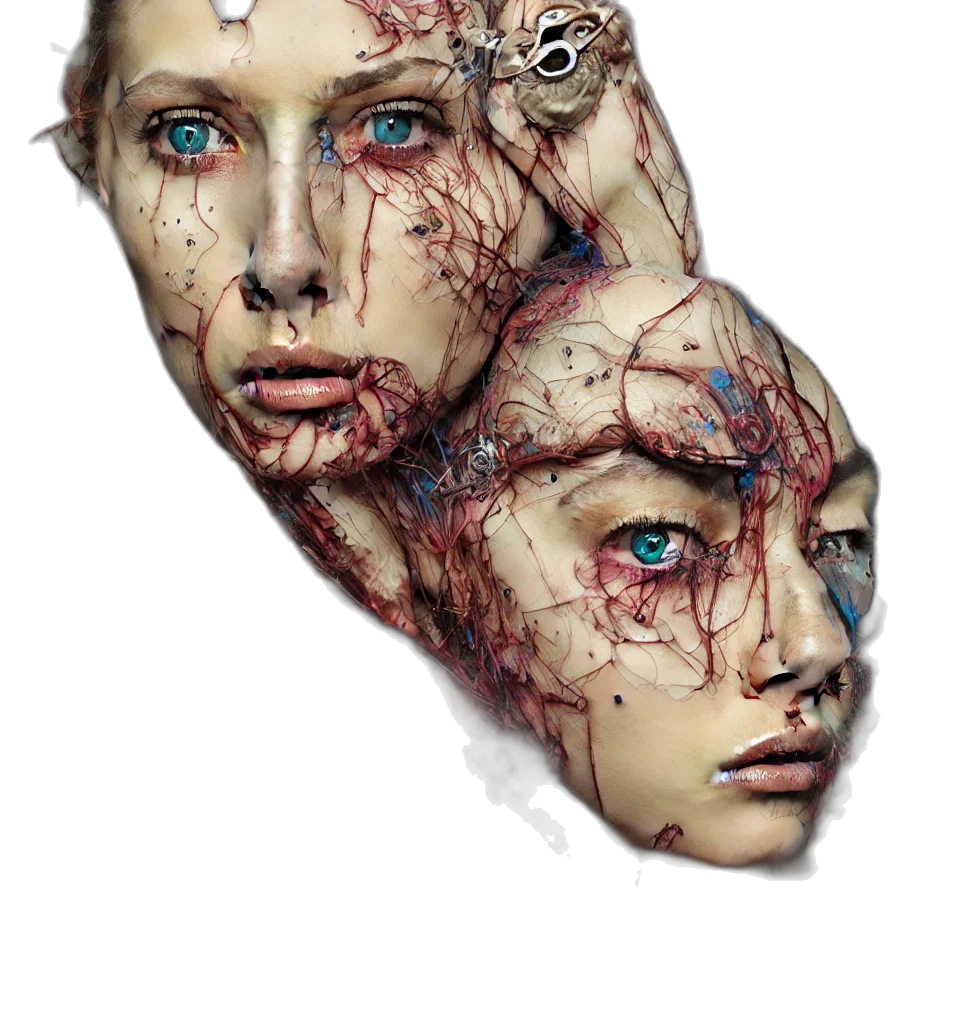 mask, face, shoes, jewelry transparent PNG cut-out