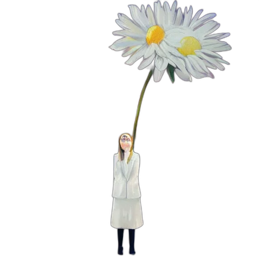 flower, staff, umbrella, weapon transparent PNG cut-out
