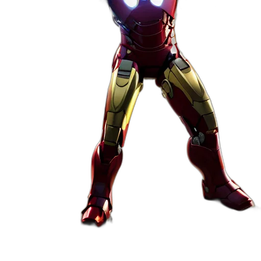 robot, weapon, 3d render, concept art transparent PNG cut-out