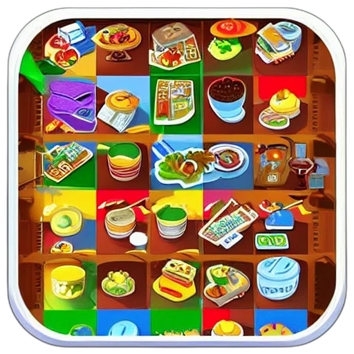 food, restaurant, tycoon, game transparent PNG cut-out
