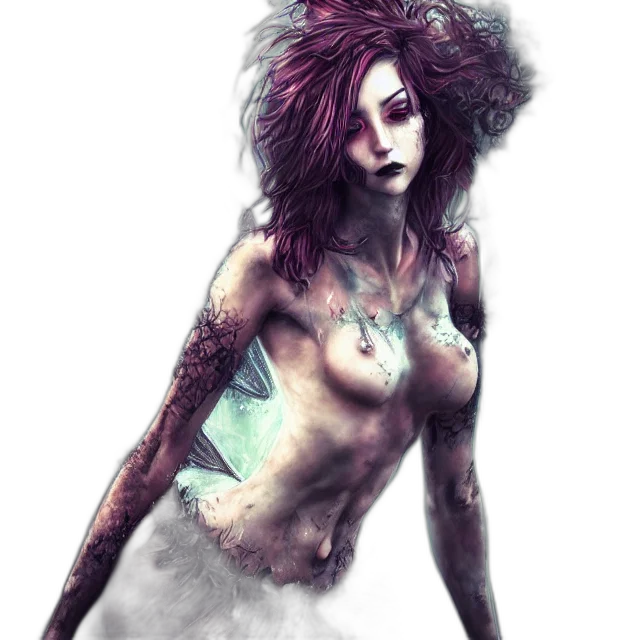 dress, creature, fantasy art, concept art transparent PNG cut-out