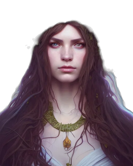 jewelry, face, crown, fantasy art transparent PNG cut-out