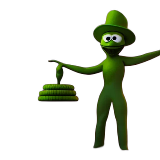 staff, hat, food, robot transparent PNG cut-out