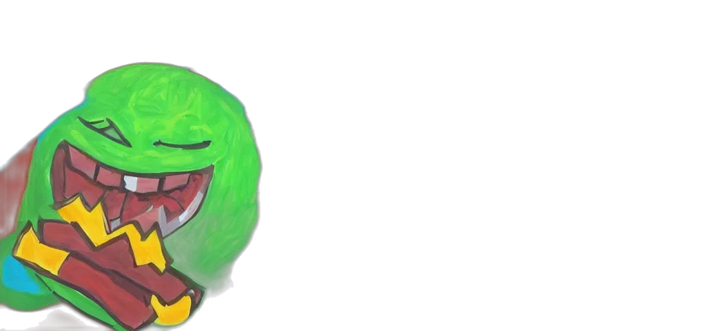 creature, mask, face, staff transparent PNG cut-out