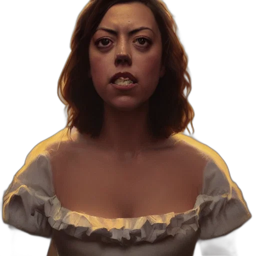 face, dress, mask, creature transparent PNG cut-out