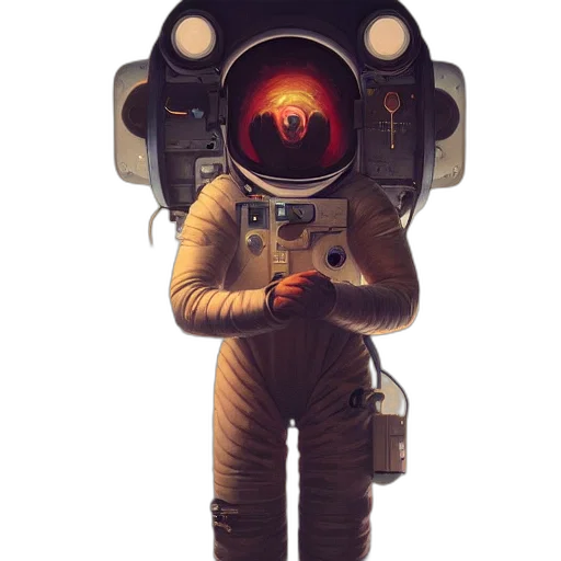 robot, mask, staff, face transparent PNG cut-out