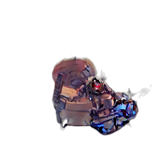 robot, weapon, crown, mask transparent PNG cut-out