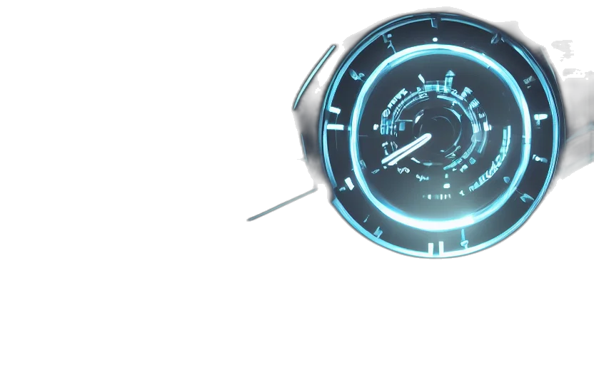 3d render, concept art, photorealistic, blue transparent PNG cut-out