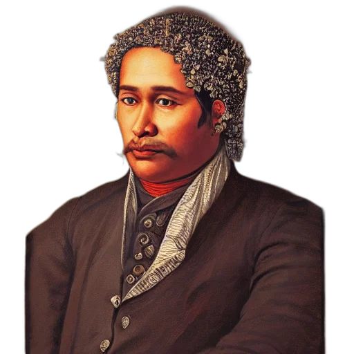face, staff, jacket, hat transparent PNG cut-out