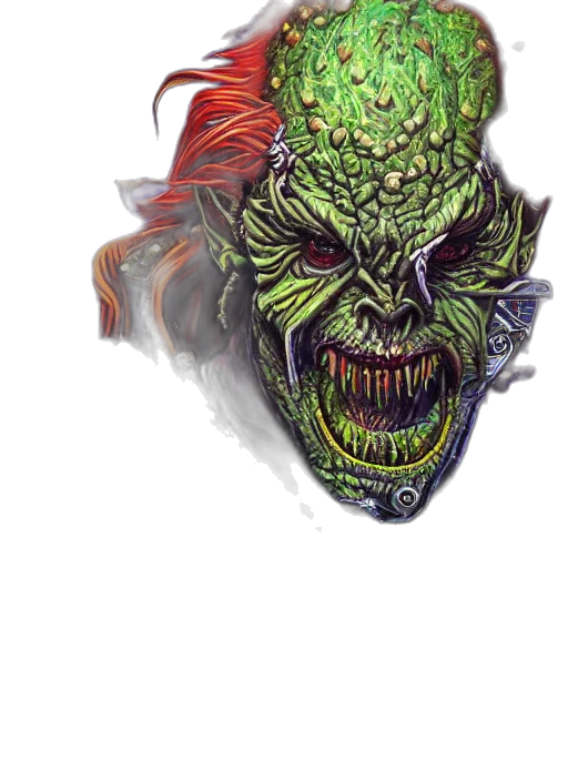 creature, mask, face, dragon transparent PNG cut-out