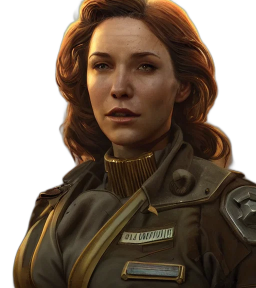 jacket, staff, face, concept art transparent PNG cut-out