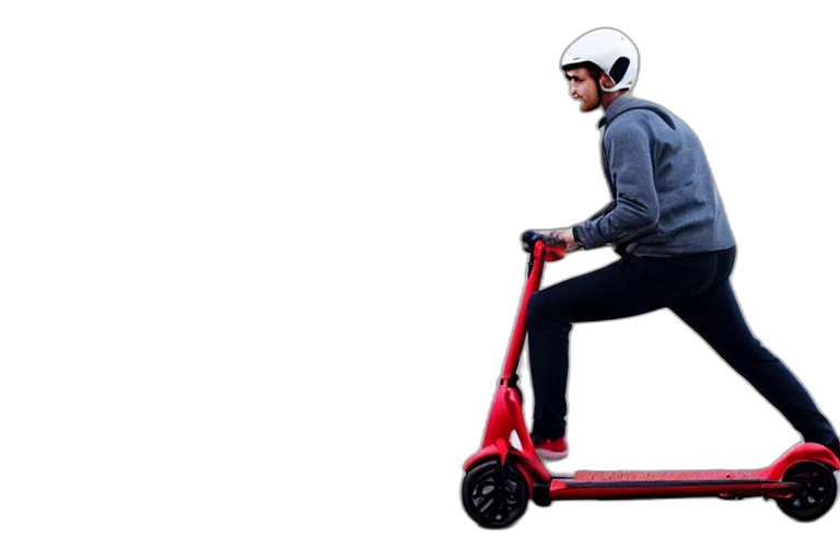 mobility, scooter, designed, produced transparent PNG cut-out