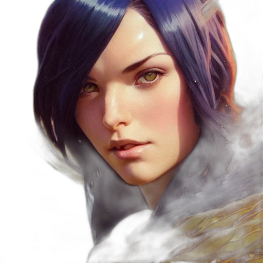 face, fantasy art, photorealistic, concept art transparent PNG cut-out
