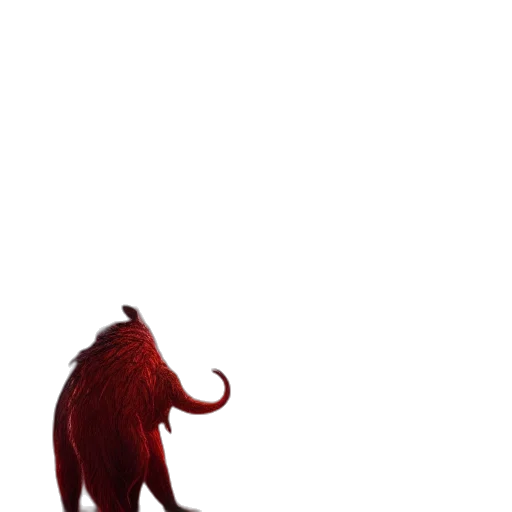 dragon, animal, creature, staff transparent PNG cut-out