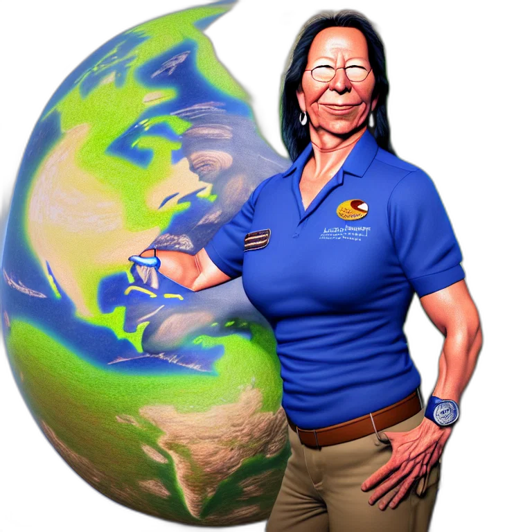 staff, animal, creature, cartoon transparent PNG cut-out