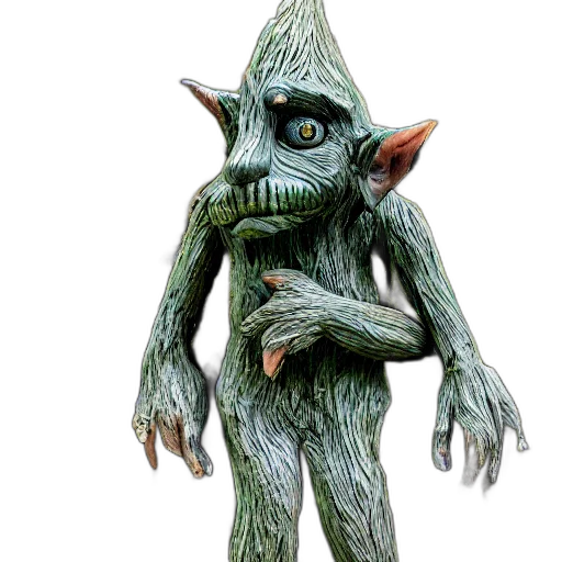 creature, staff, animal, mask transparent PNG cut-out