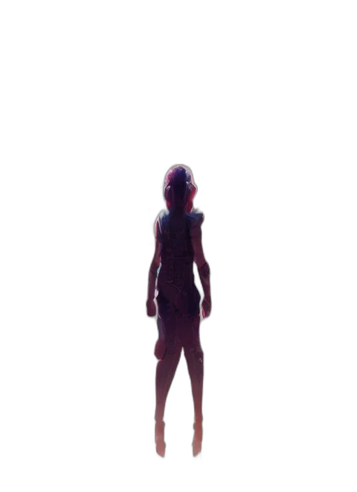 dress, creature, robot, face transparent PNG cut-out