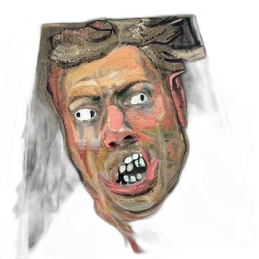 mask, face, creature, crown transparent PNG cut-out