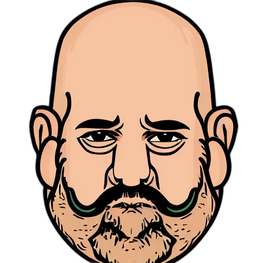 face, mask, cartoon, comic book art transparent PNG cut-out
