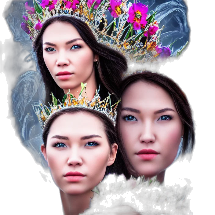 crown, photorealistic, fantasy art, concept art transparent PNG cut-out