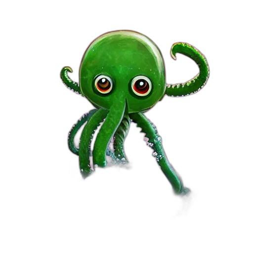creature, staff, animal, weapon transparent PNG cut-out