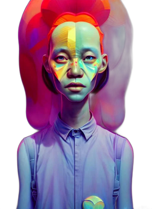 face, mask, robot, umbrella transparent PNG cut-out
