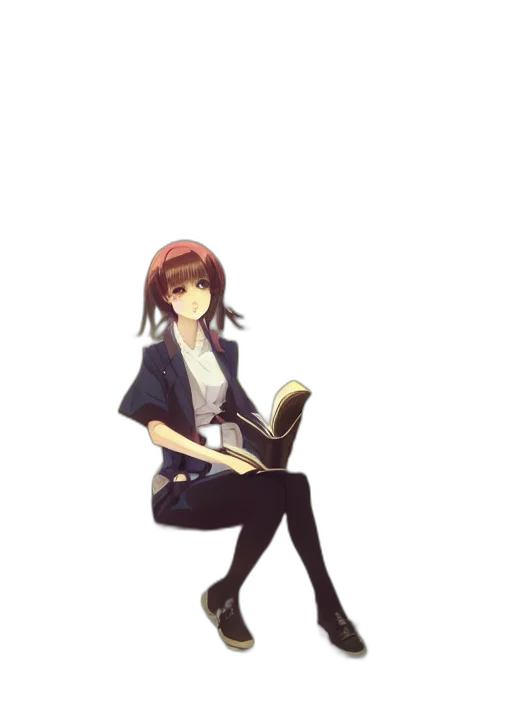 staff, dress, jacket, shoes transparent PNG cut-out