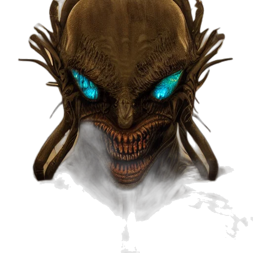 mask, creature, face, dragon transparent PNG cut-out