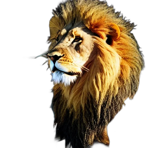 animal, crown, staff, creature transparent PNG cut-out