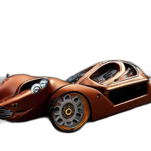 car, 3d render, concept art, photorealistic transparent PNG cut-out