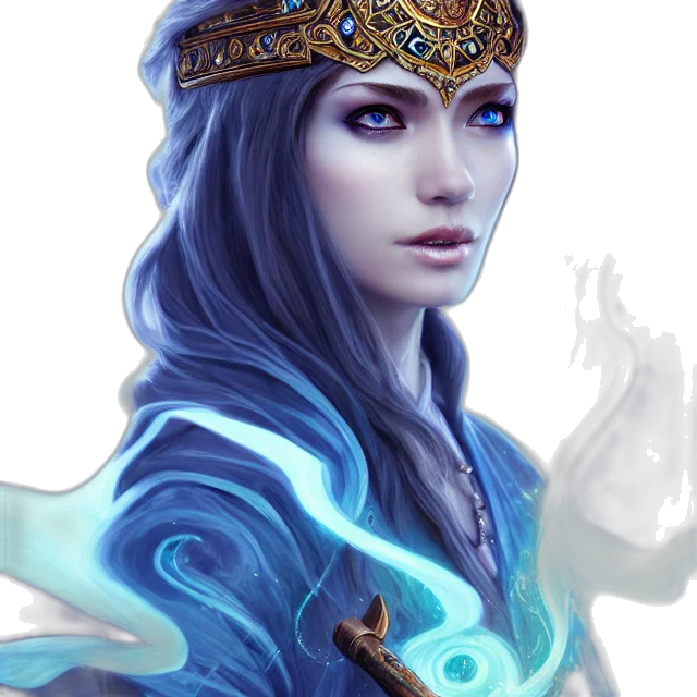 crown, staff, face, jewelry transparent PNG cut-out