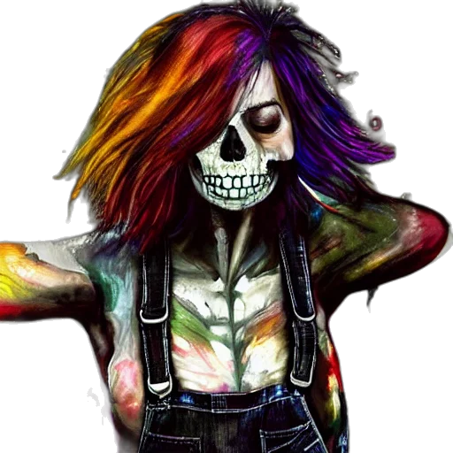 cyberpunk, photorealistic, fantasy art, comic book art transparent PNG cut-out