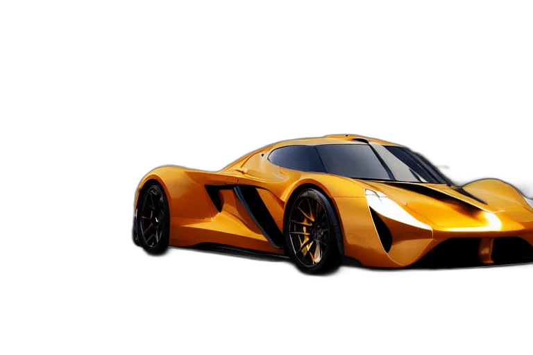 car, 3d render, concept art, photorealistic transparent PNG cut-out
