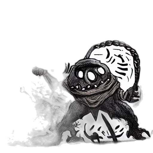 mask, creature, face, robot transparent PNG cut-out