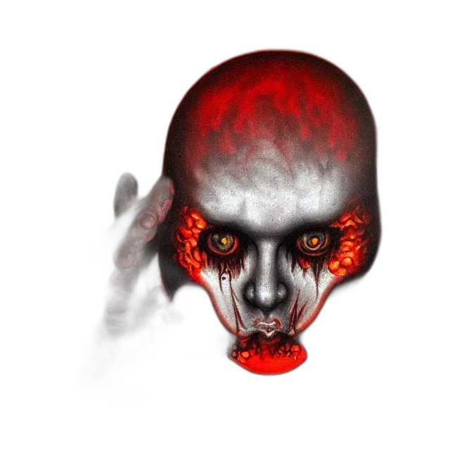 mask, face, creature, staff transparent PNG cut-out