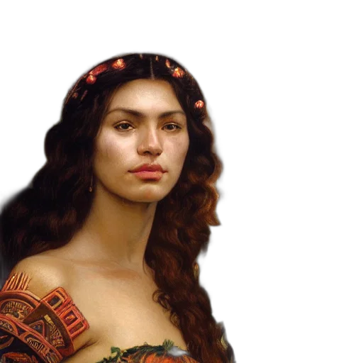 face, crown, jewelry, dress transparent PNG cut-out