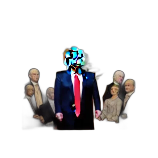 mask, staff, jacket, robot transparent PNG cut-out