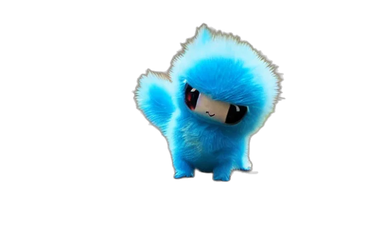 creature, animal, staff, hair transparent PNG cut-out
