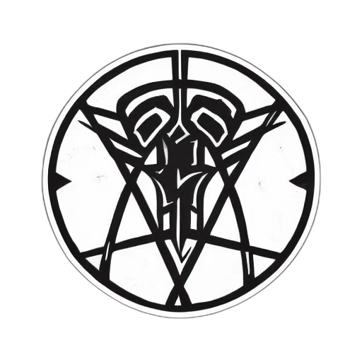 staff, sigil, mafia, logo transparent PNG cut-out