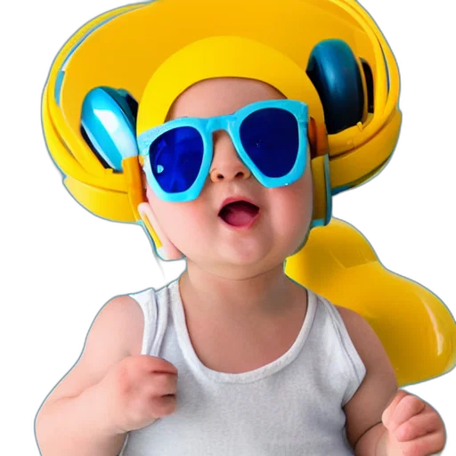 hat, face, mask, robot transparent PNG cut-out